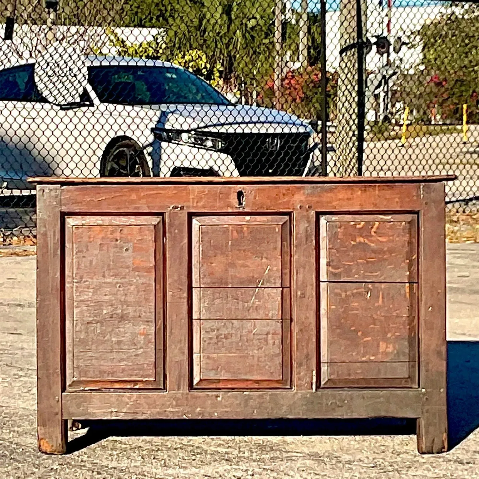Vintage Rustic 19th Century Blanket Chest — additional photo 3