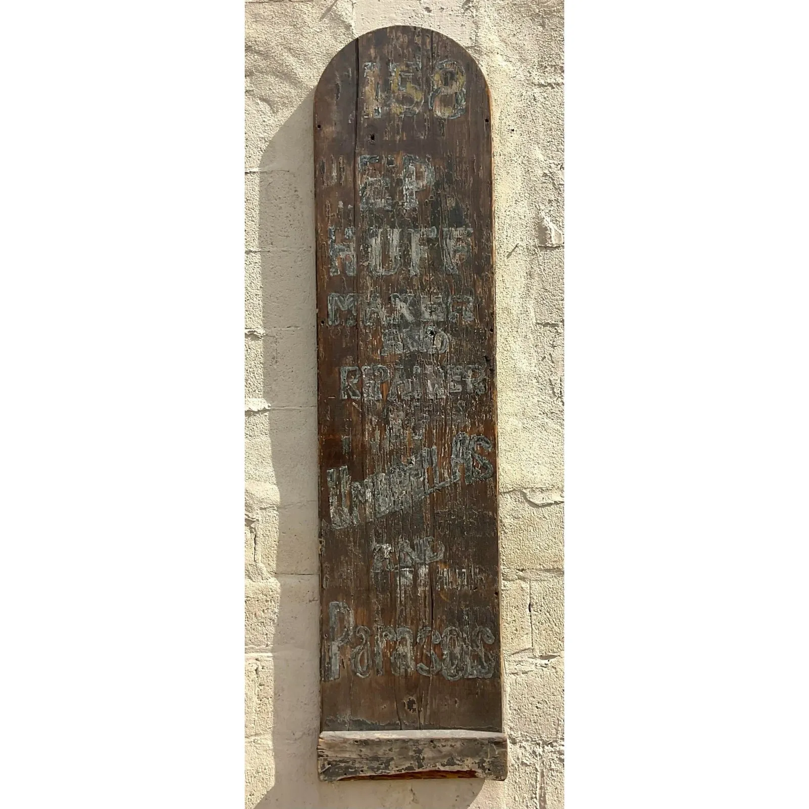 Vintage Boho Folk Art Blade Sign — additional photo 5
