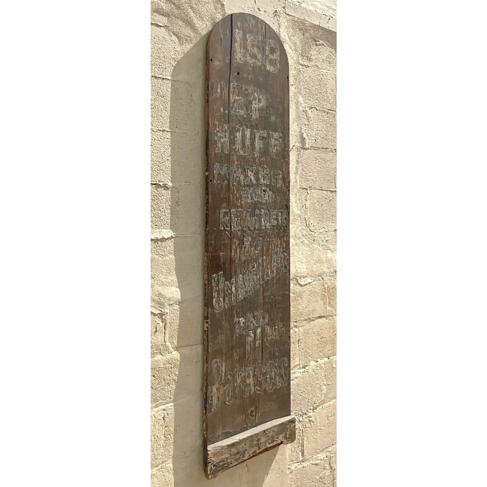 Vintage Boho Folk Art Blade Sign — additional photo 6