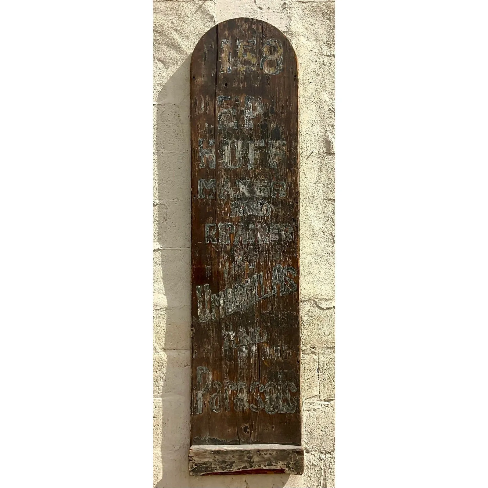 Vintage Boho Folk Art Blade Sign — additional photo 7