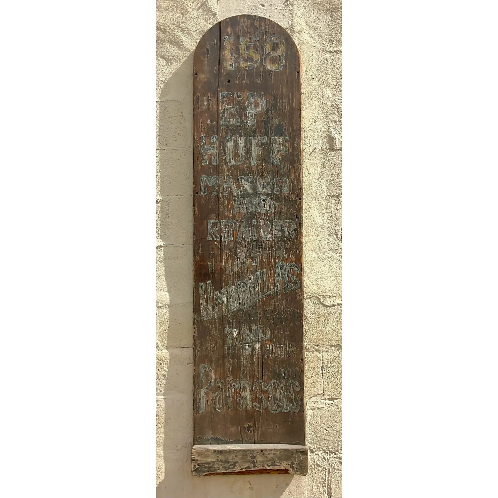 Vintage Boho Folk Art Blade Sign — additional photo 8