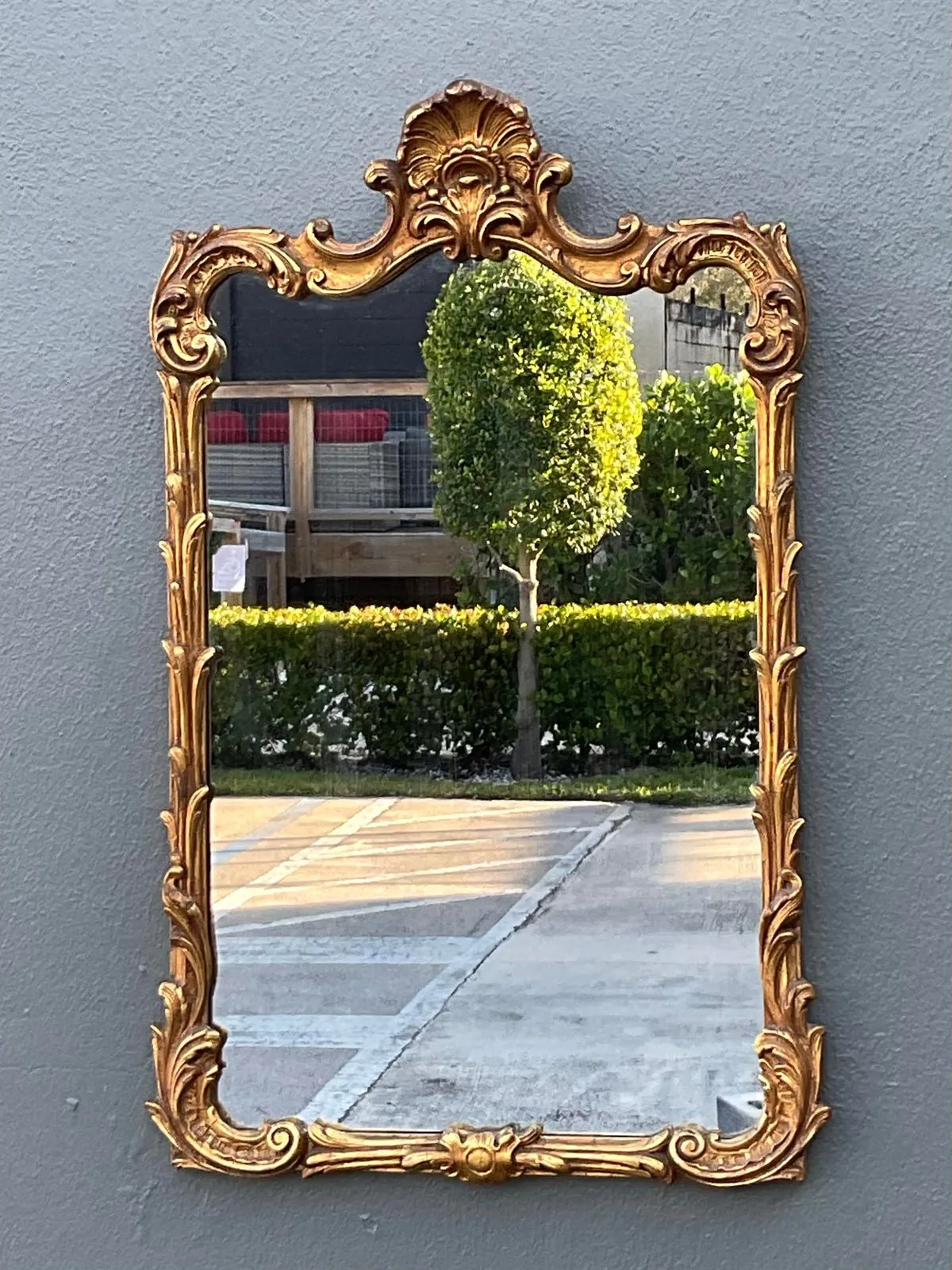 Vintage Gilt Baroque Mirror — additional photo 3