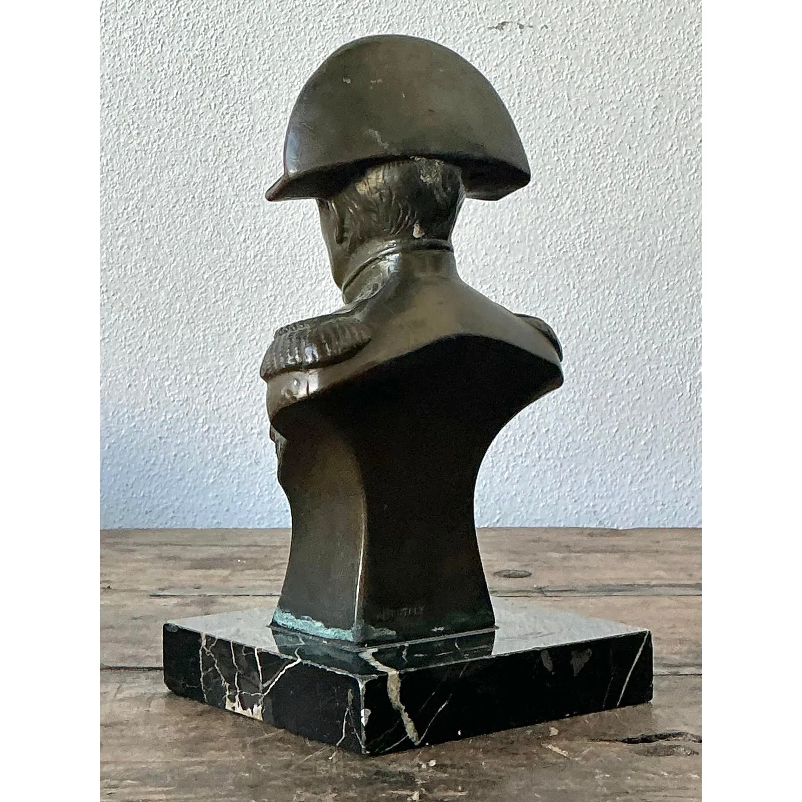 Vintage Patinated Bronze Bust of Napoleon — additional photo 6