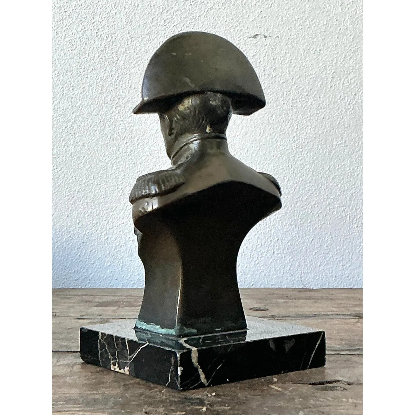 Vintage Patinated Bronze Bust of Napoleon — additional photo 7