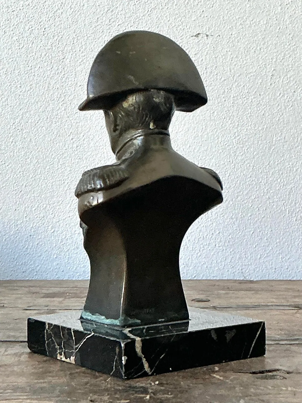 Vintage Patinated Bronze Bust of Napoleon — additional photo 7