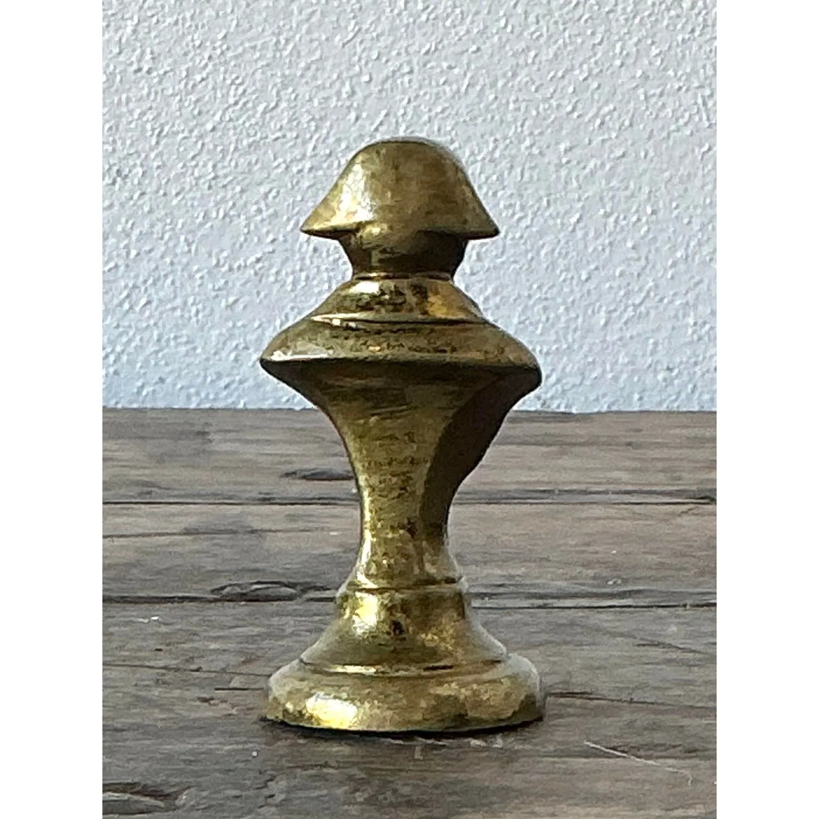 Vintage Brass Bust of Napoleon Paperweight — additional photo 6