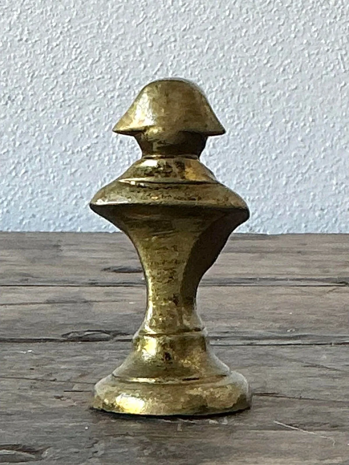 Vintage Brass Bust of Napoleon Paperweight — additional photo 5