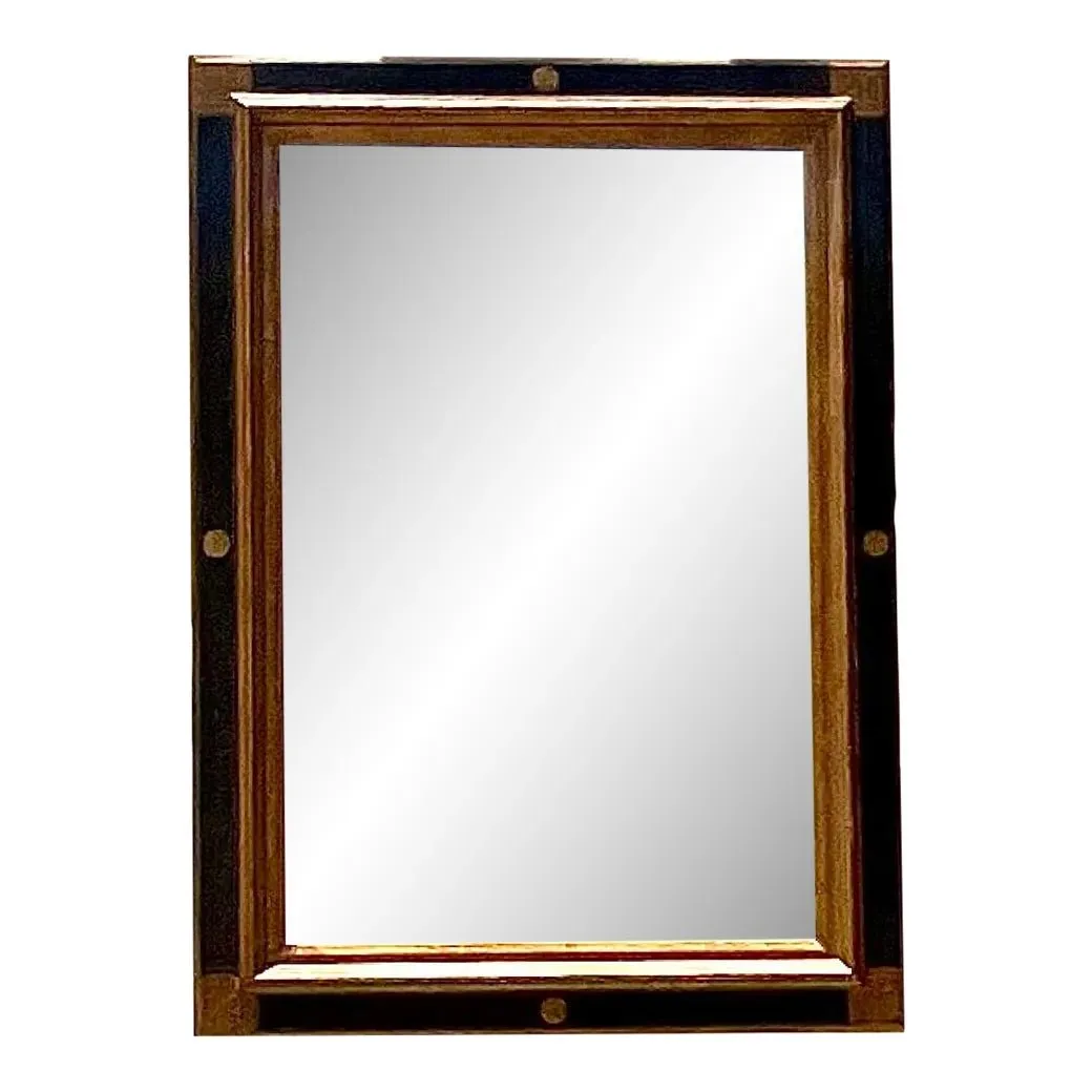 Vintage Regency Gilt Tipped Mirror - Mirrored Glass, 32W x 44H