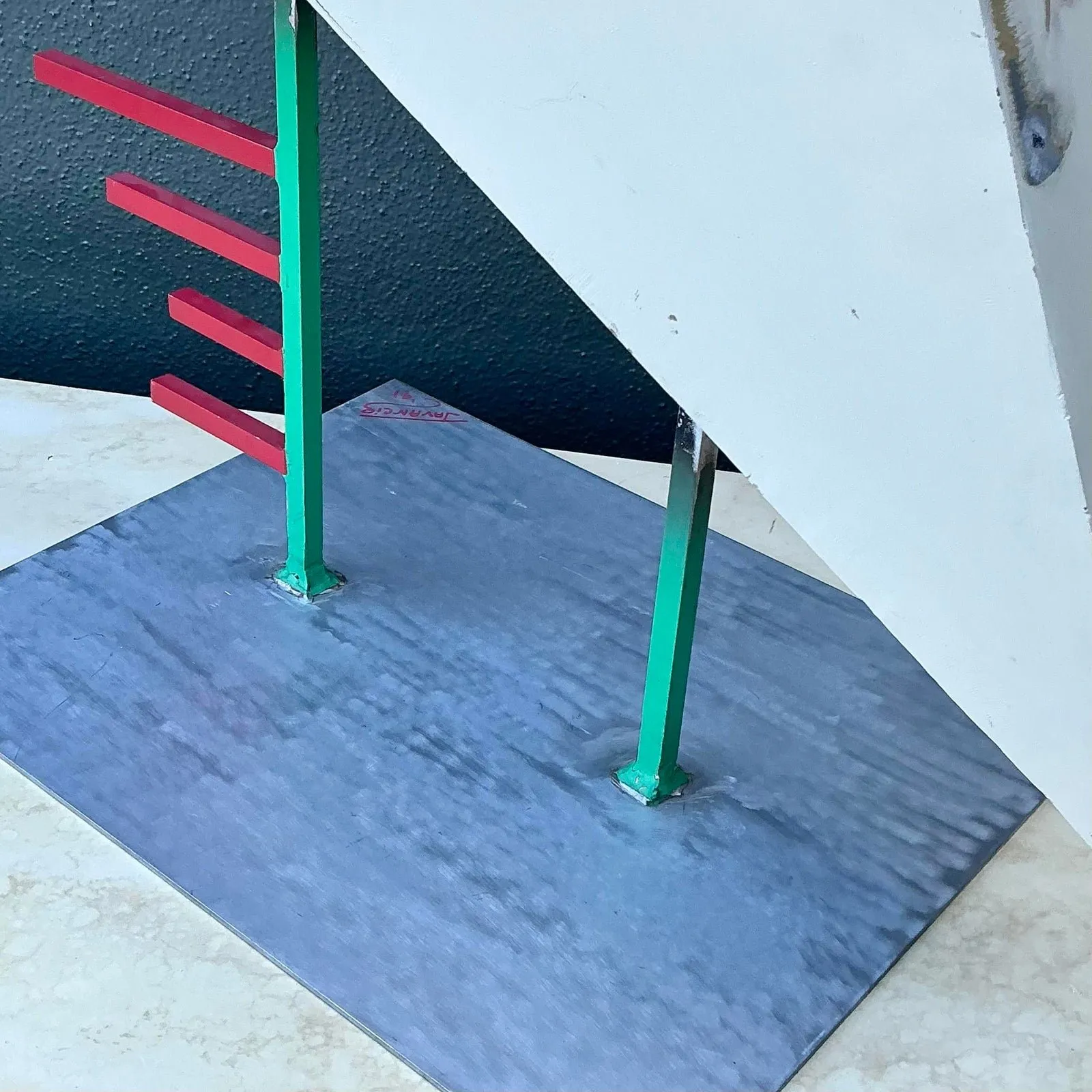 Vintage PostModern Abstract Geometric Sculpture — additional photo 8
