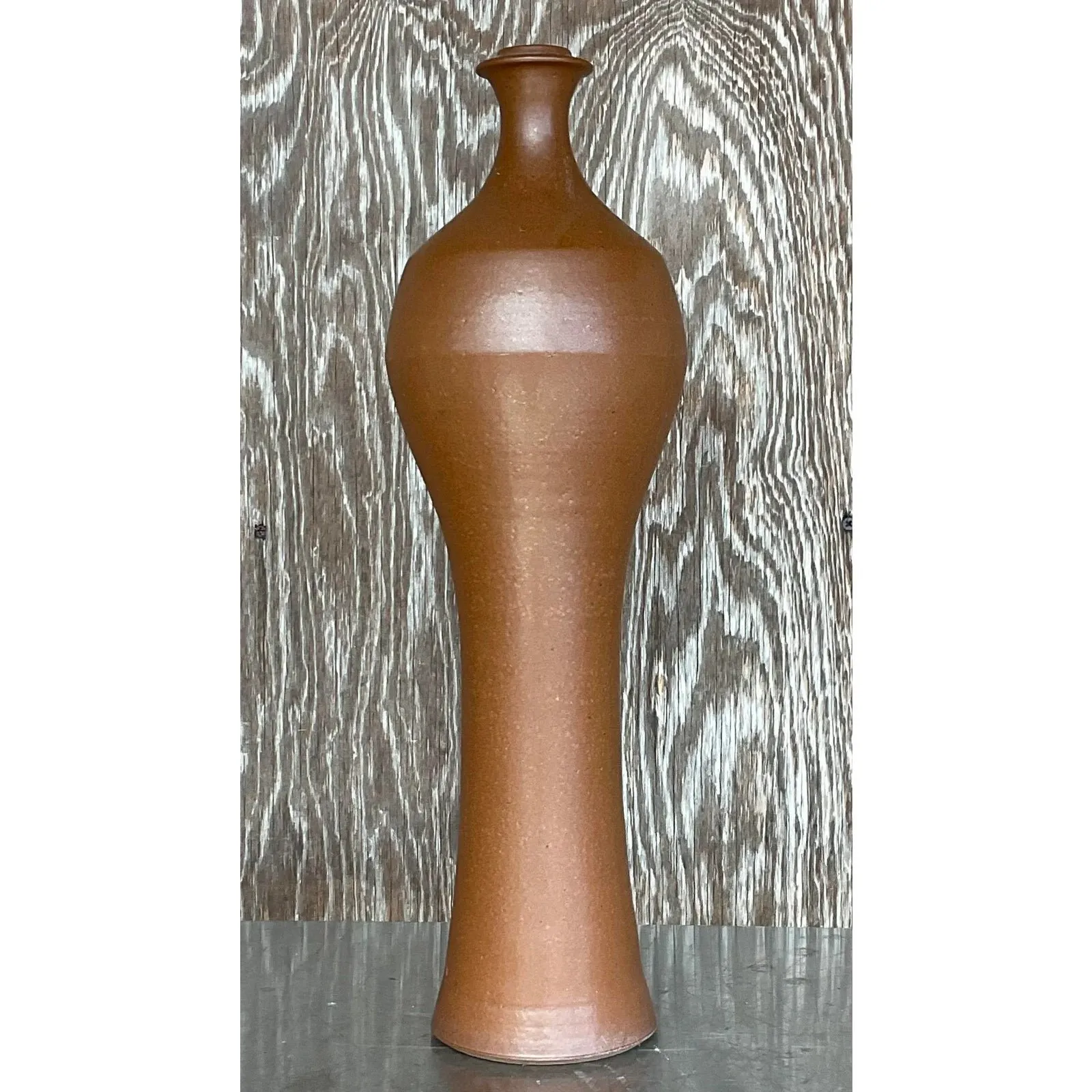 Vintage Boho Studio Pottery Vases - Set of 2 — additional photo 5