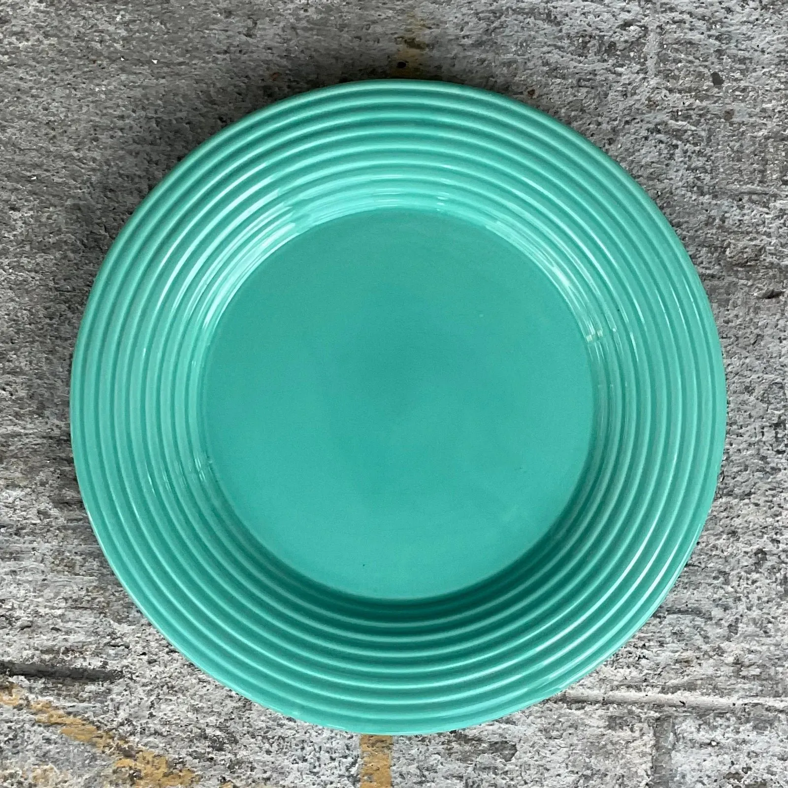 Vintage Boho Glazed Ceramic Platter and Bowl Serving Set- 2 Pieces — additional photo 4
