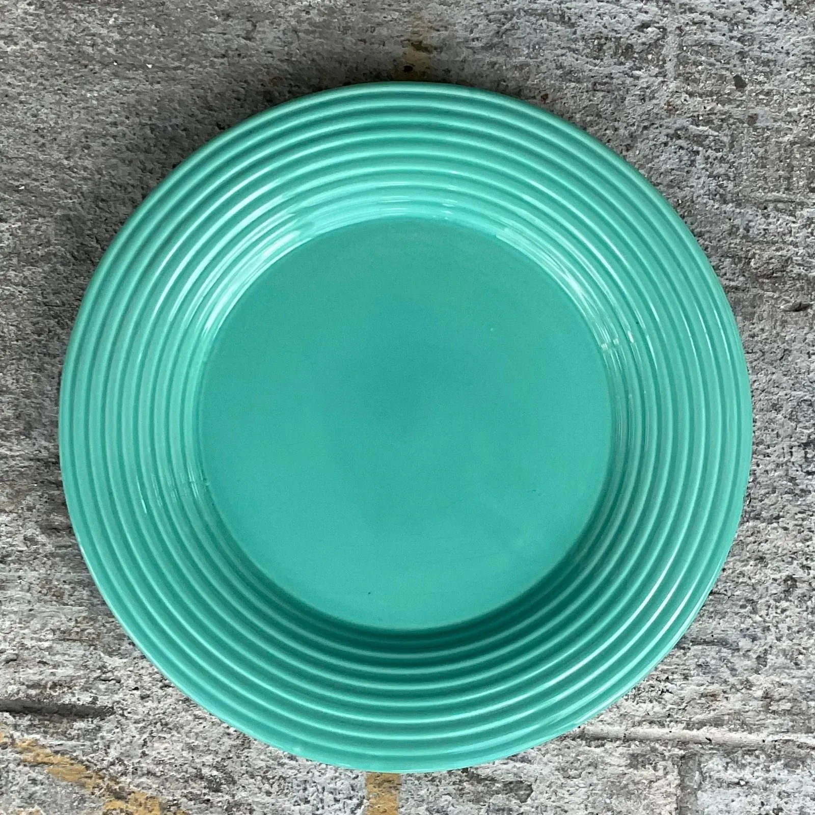 Vintage Boho Glazed Ceramic Platter and Bowl Serving Set- 2 Pieces — additional photo 5