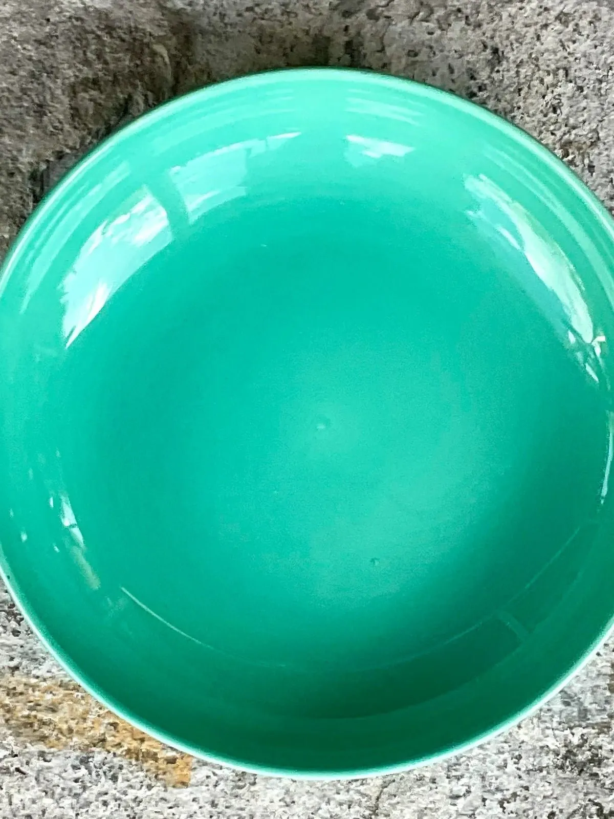 Vintage Boho Glazed Ceramic Platter and Bowl Serving Set- 2 Pieces — additional photo 2