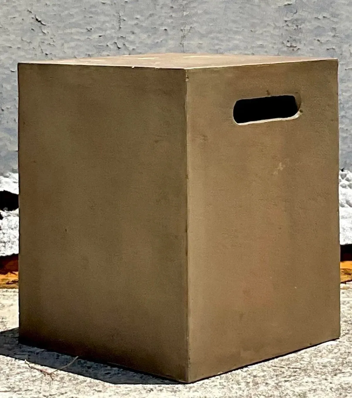 Vintage a Boho Matte Glazed Ceramic Stool — additional photo 6