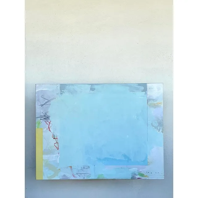 Vintage Original Abstract Oil on Canvas — additional photo 3