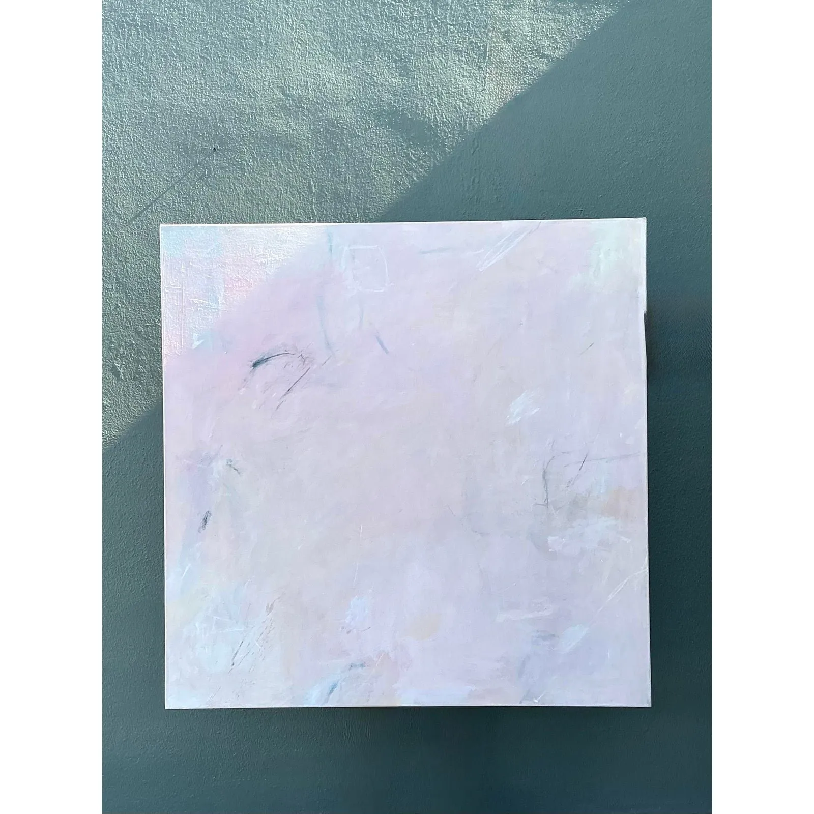 Vintage Original Abstract Oil on Canvas — additional photo 2