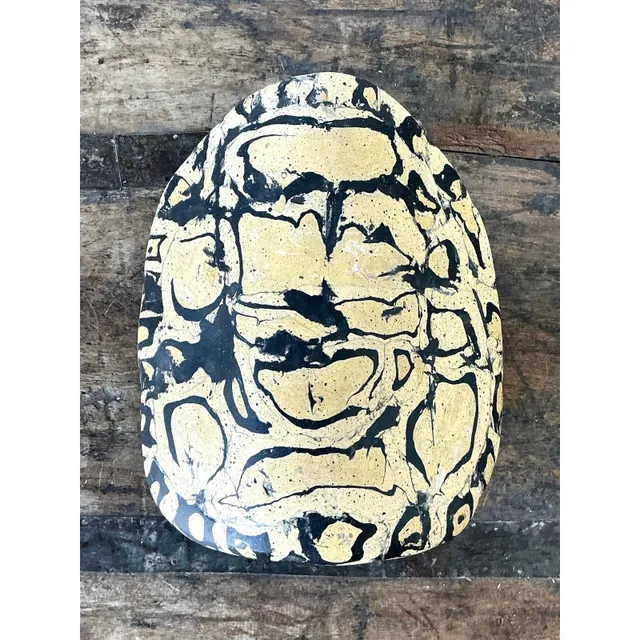 Vintage Italian Scagliola Pigmented Plaster Turtle Shell — additional photo 3