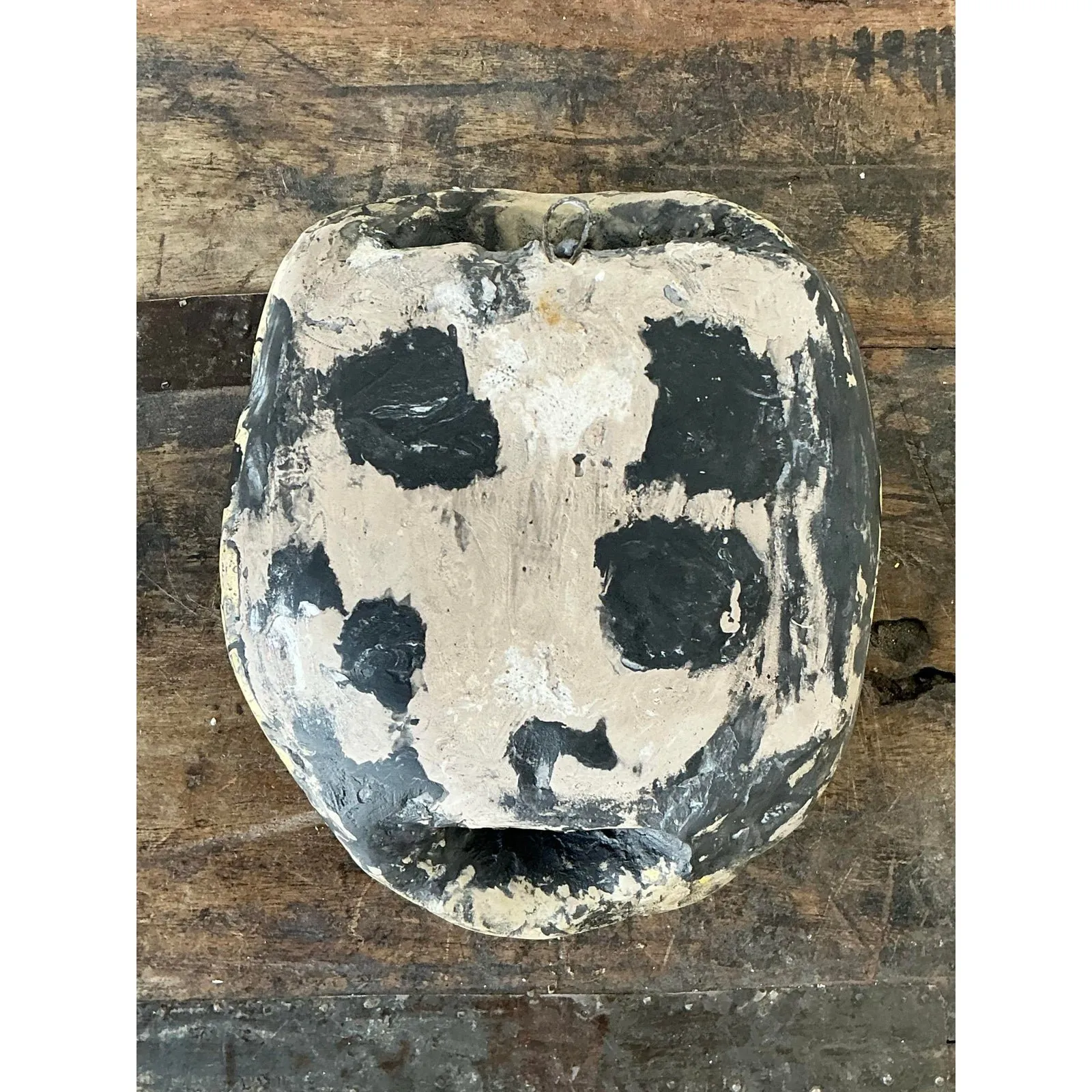 Vintage Italian Scagliola Pigmented Plaster Turtle Shell — additional photo 6