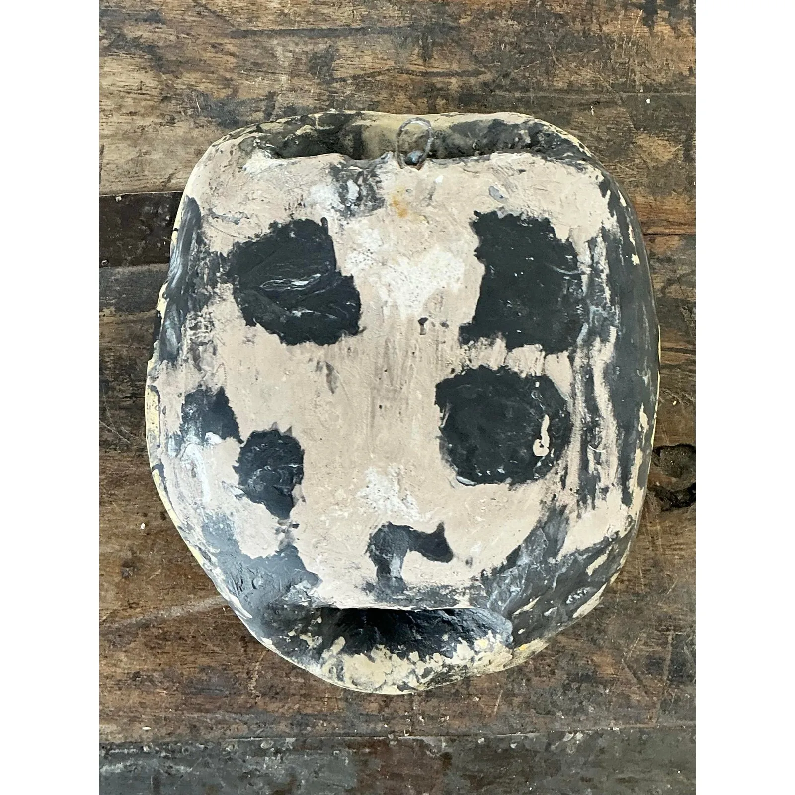 Vintage Italian Scagliola Pigmented Plaster Turtle Shell — additional photo 7