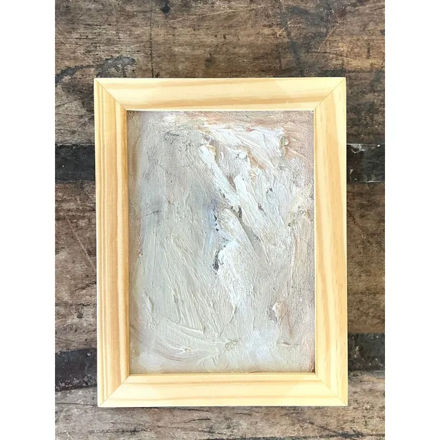 Vintage Original Oil Painting on Board — additional photo 1