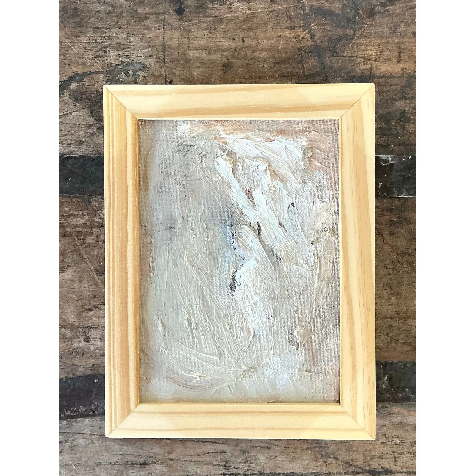 Vintage Original Oil Painting on Board — additional photo 4