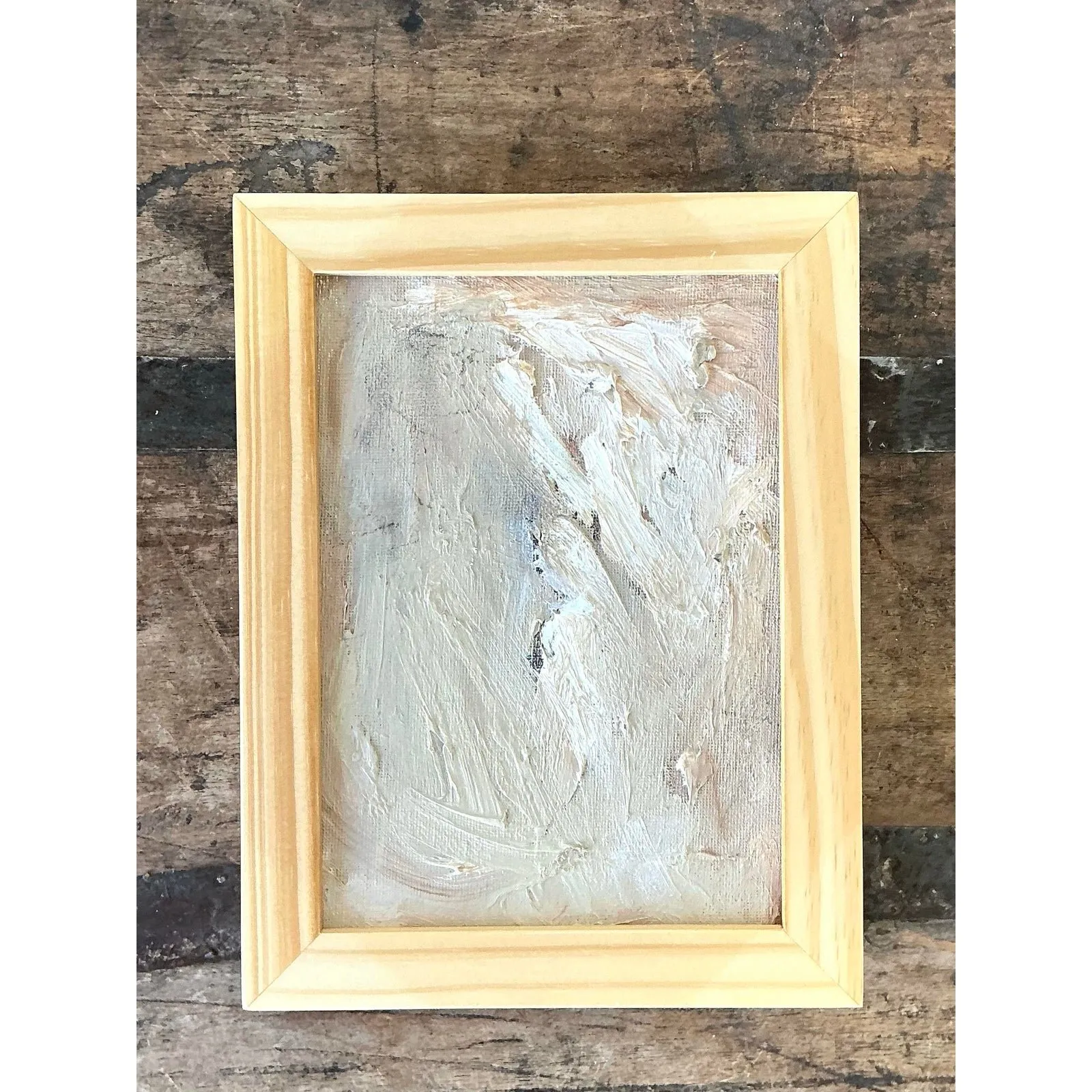 Vintage Original Oil Painting on Board — additional photo 6