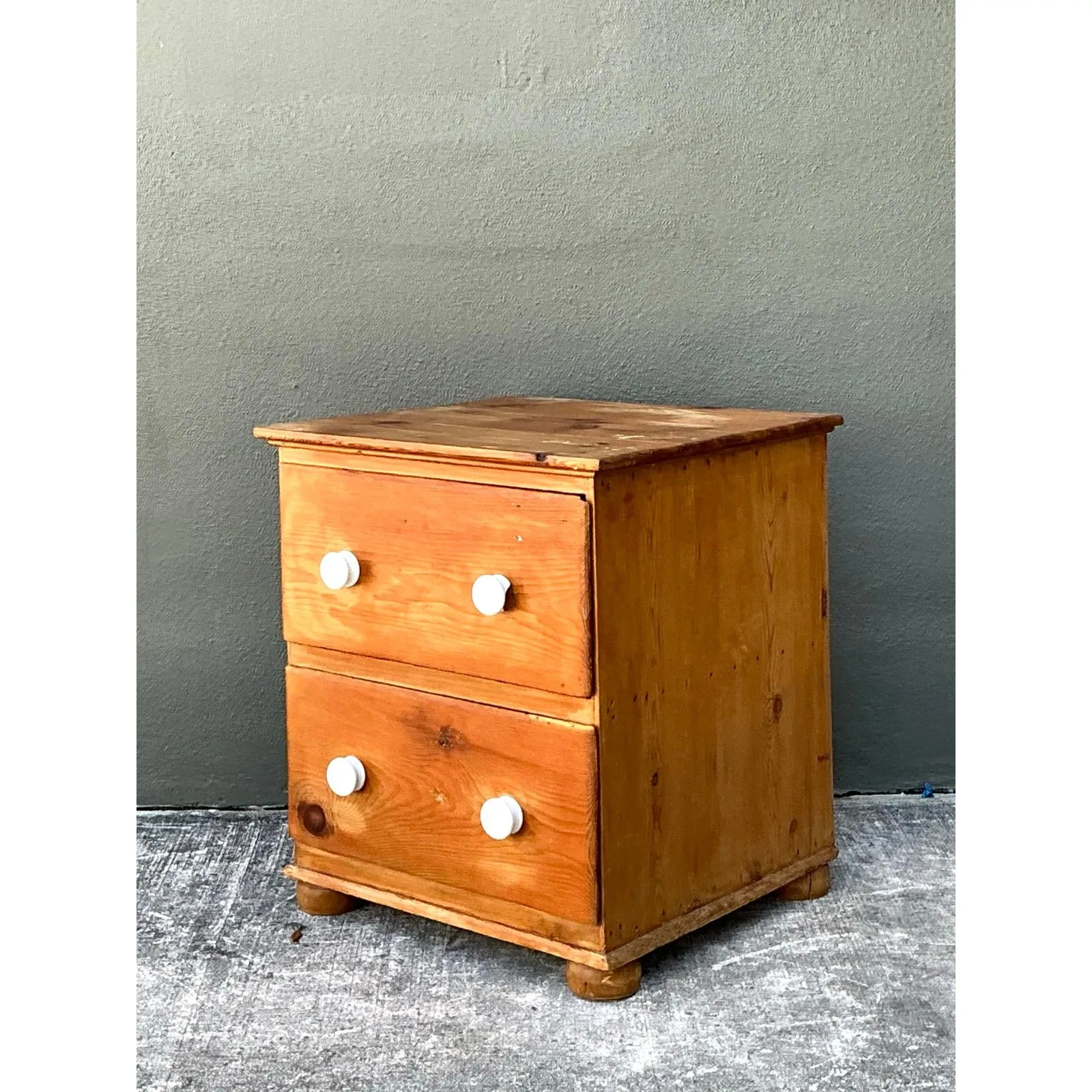 Vintage Small Pine Chest of Drawers — additional photo 1