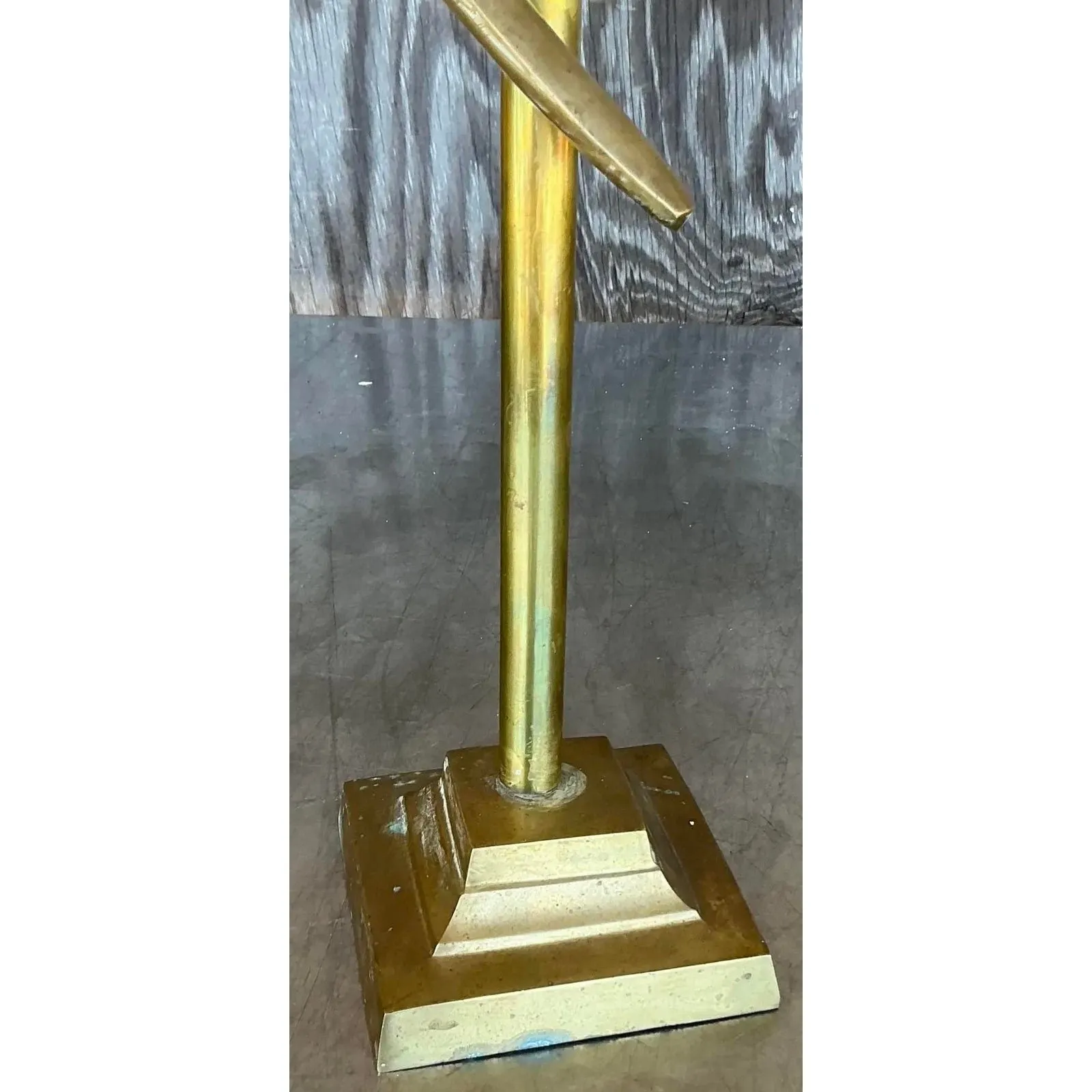 Vintage Boho Brass Bird on a Perch — additional photo 8