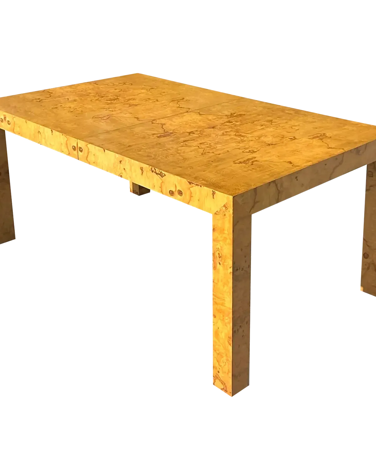 1970s Vintage Boho Tagged Milo Baughman for Thayer Coggin Dining Table