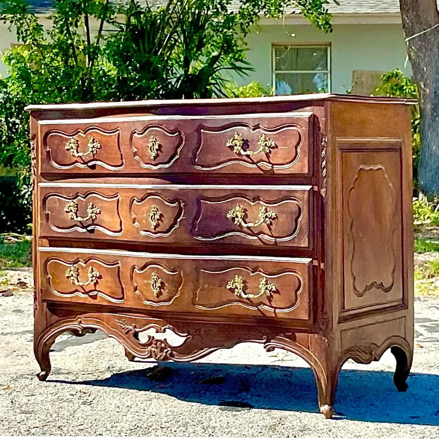 Antique Regency 19th Century Carved French Chest of Drawers — additional photo 3