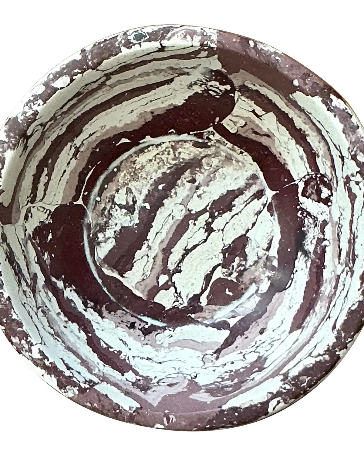 Boho Artisan Pigmented Plaster Scagliola Plinth - Synthetic, 11.75W x 2.5H — additional photo 2