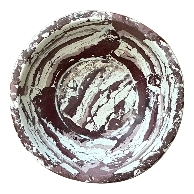 Boho Artisan Pigmented Plaster Scagliola Plinth - Synthetic, 11.75W x 2.5H — additional photo 7