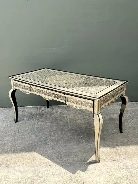 Vintage Moroccan Inlay Writing Desk — additional photo 1