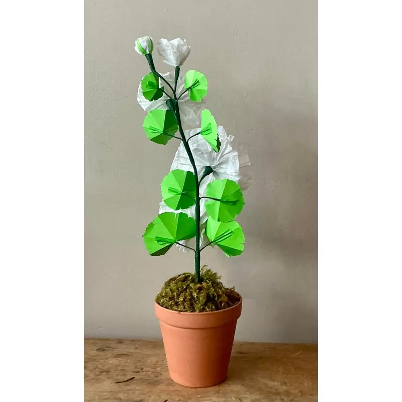 Contemporary Hand Rolled Paper Flowers - Paper, 6.5W x 20.5H — additional photo 1