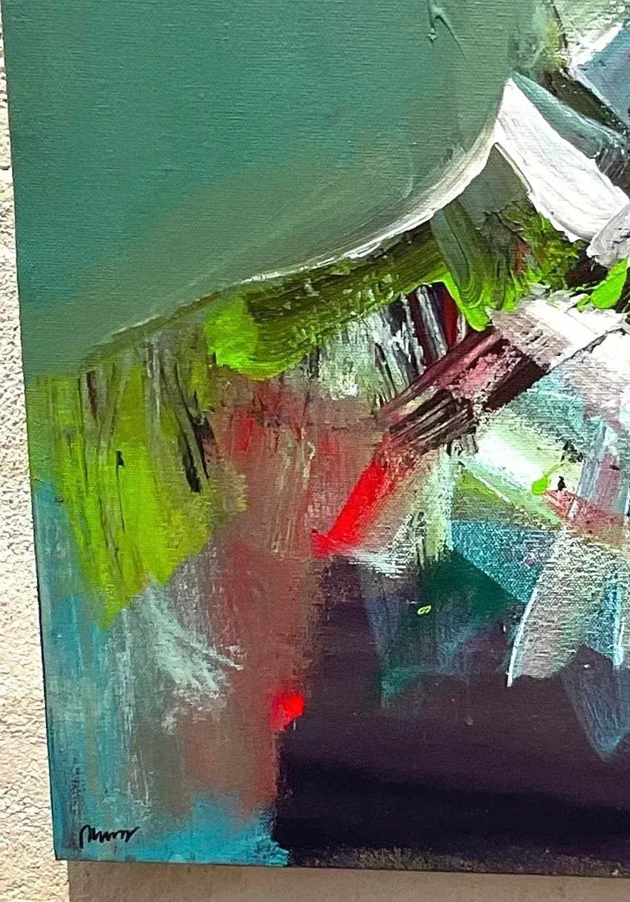 Contemporary Original Abstract Figural Portrait on Canvas — additional photo 7
