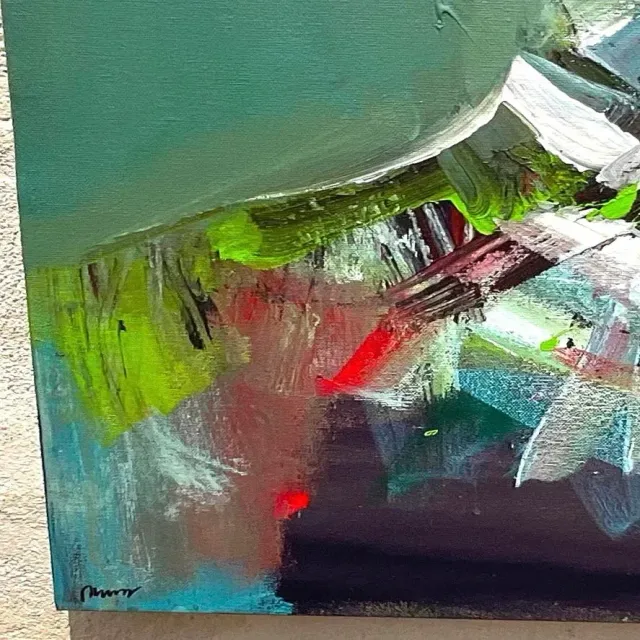 Contemporary Original Abstract Figural Portrait on Canvas — additional photo 8