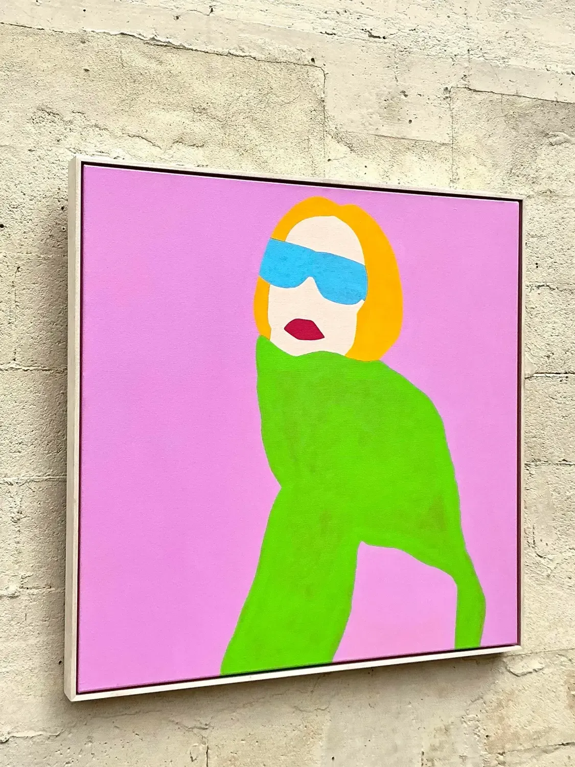 Contemporary Original Op Art Acrylic on Canvas — additional photo 5