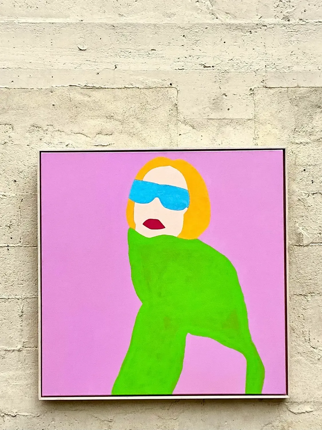 Contemporary Original Op Art Acrylic on Canvas — additional photo 8