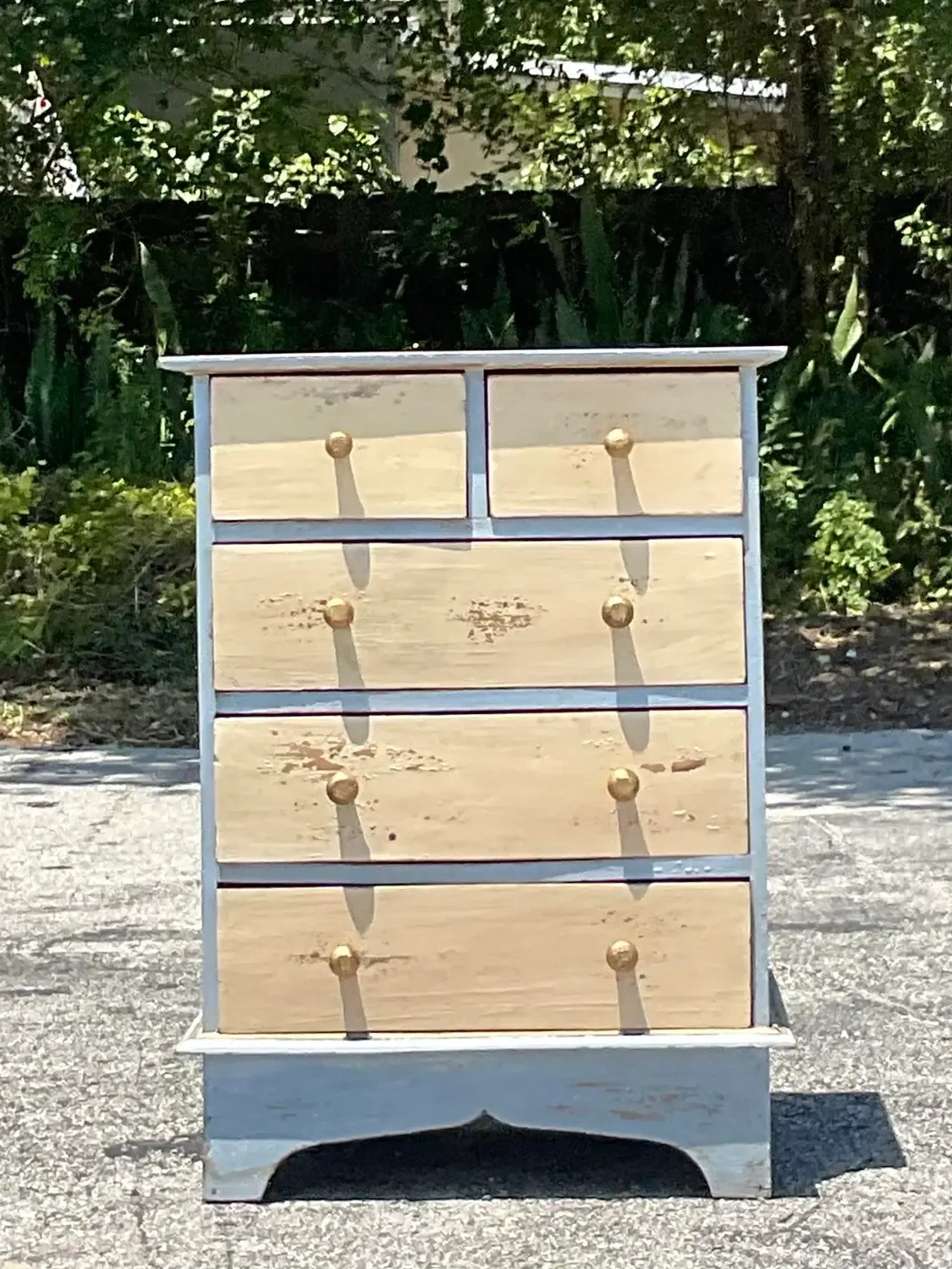 Early 20th Century Primitive Petite Chest of Drawers — additional photo 4