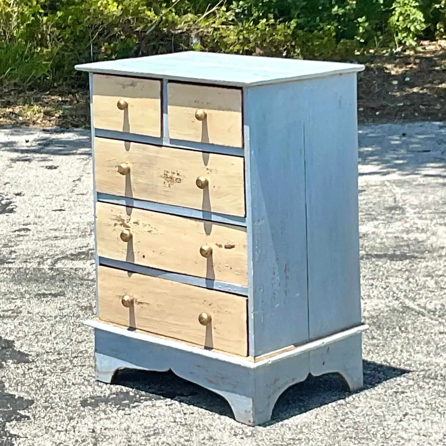 Early 20th Century Primitive Petite Chest of Drawers — additional photo 6