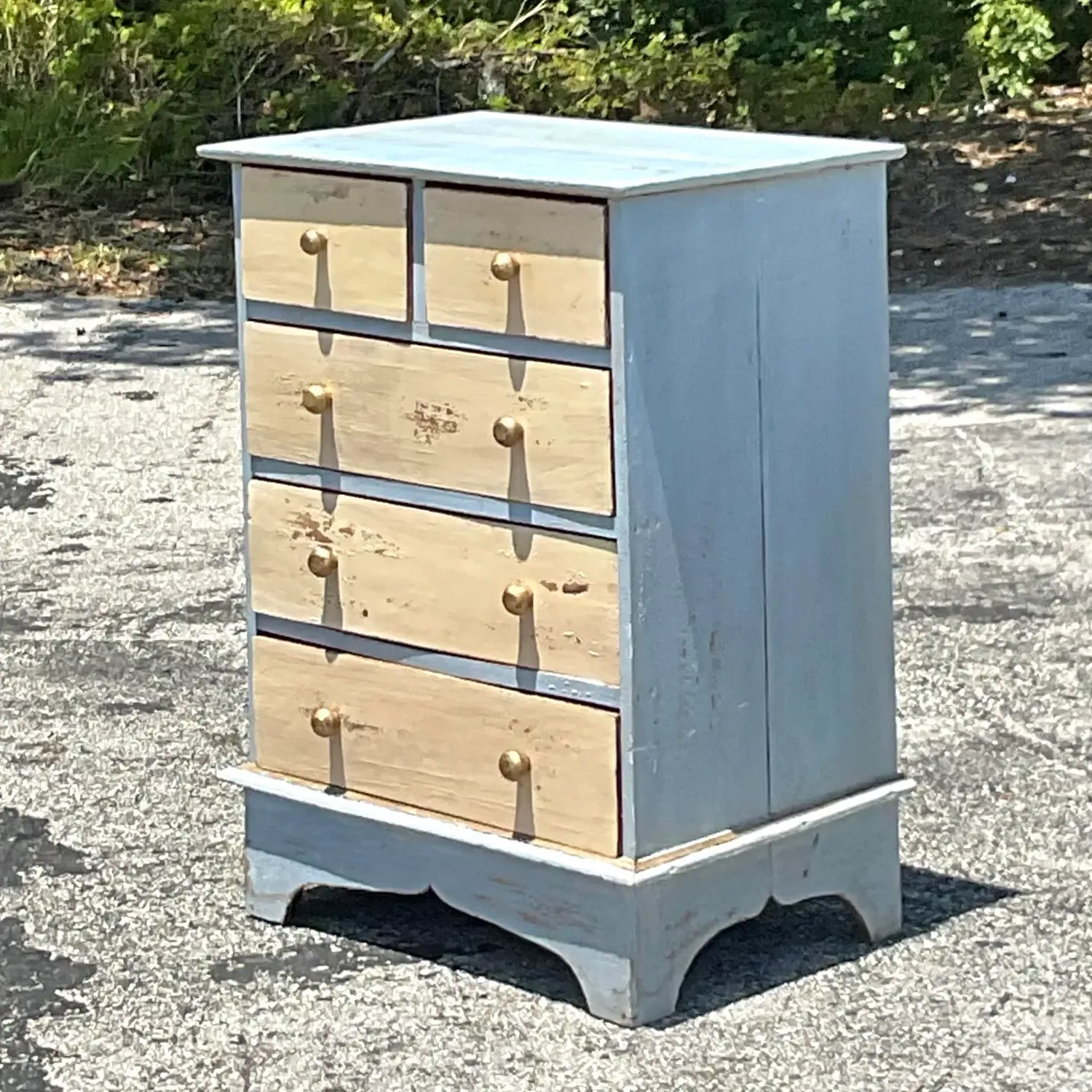 Early 20th Century Primitive Petite Chest of Drawers — additional photo 7