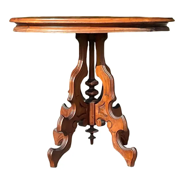 Early 20th Century Vintage East Lake Side Table — additional photo 1