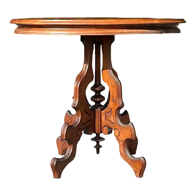 Early 20th Century Vintage East Lake Side Table — additional photo 2