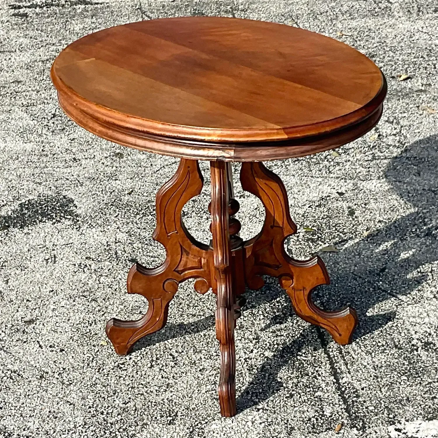 Early 20th Century Vintage East Lake Side Table — additional photo 8