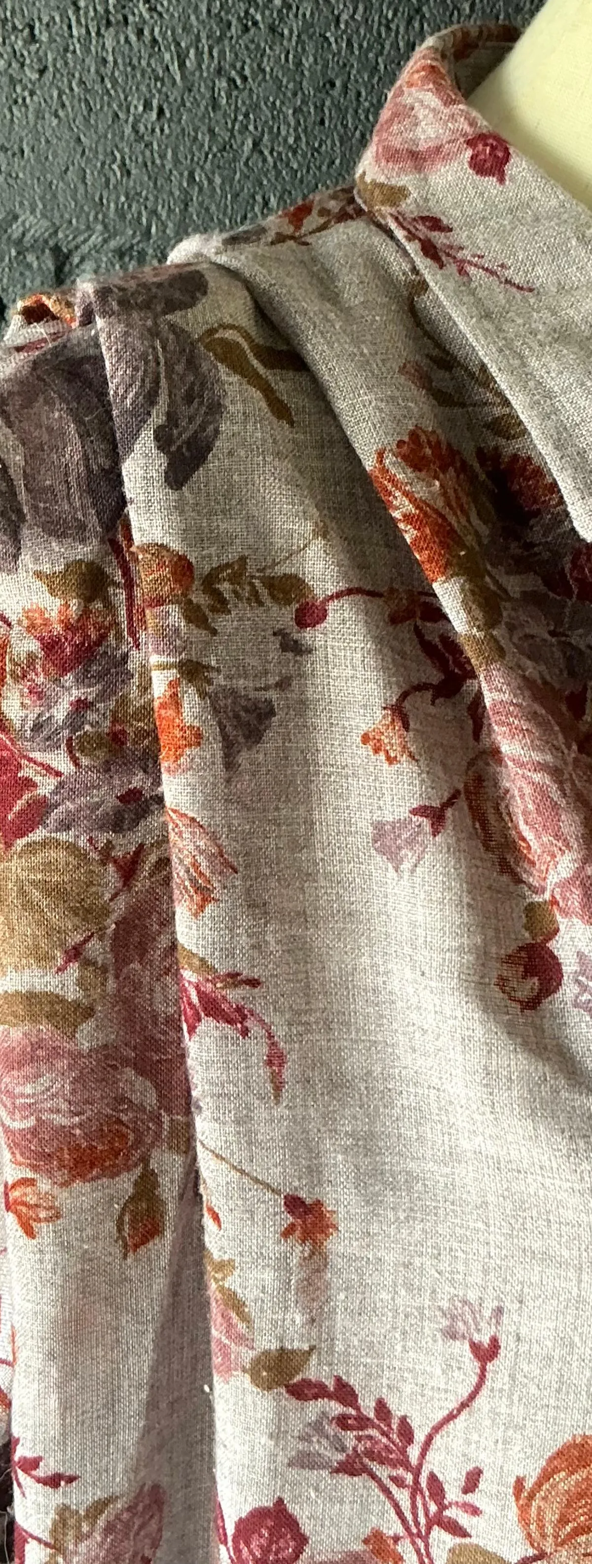 Vintage Lanvin Paris Floral Tunic Dress — additional photo 5