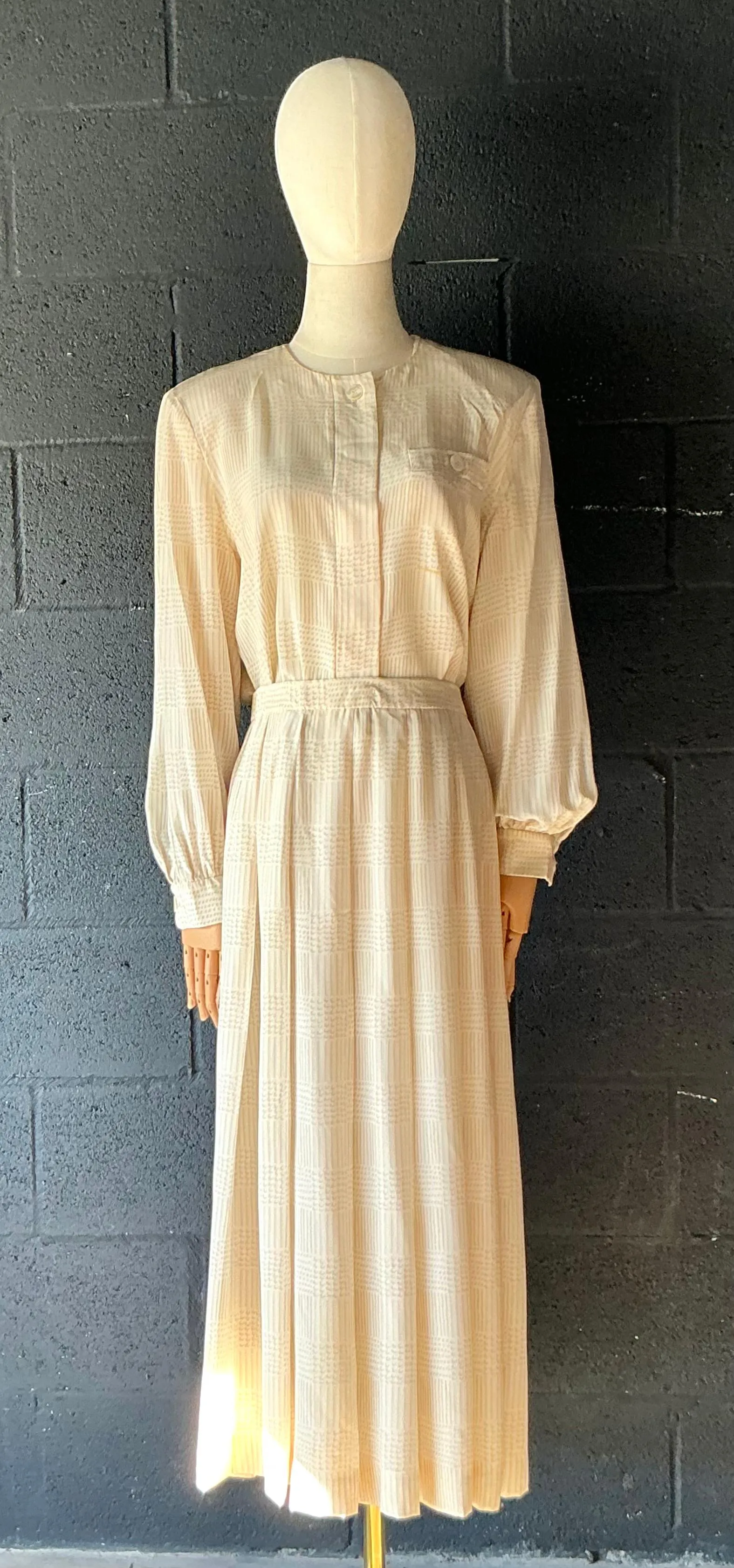 Vintage Gloria Sachs Two Piece Blouse & Skirt Set — additional photo 2