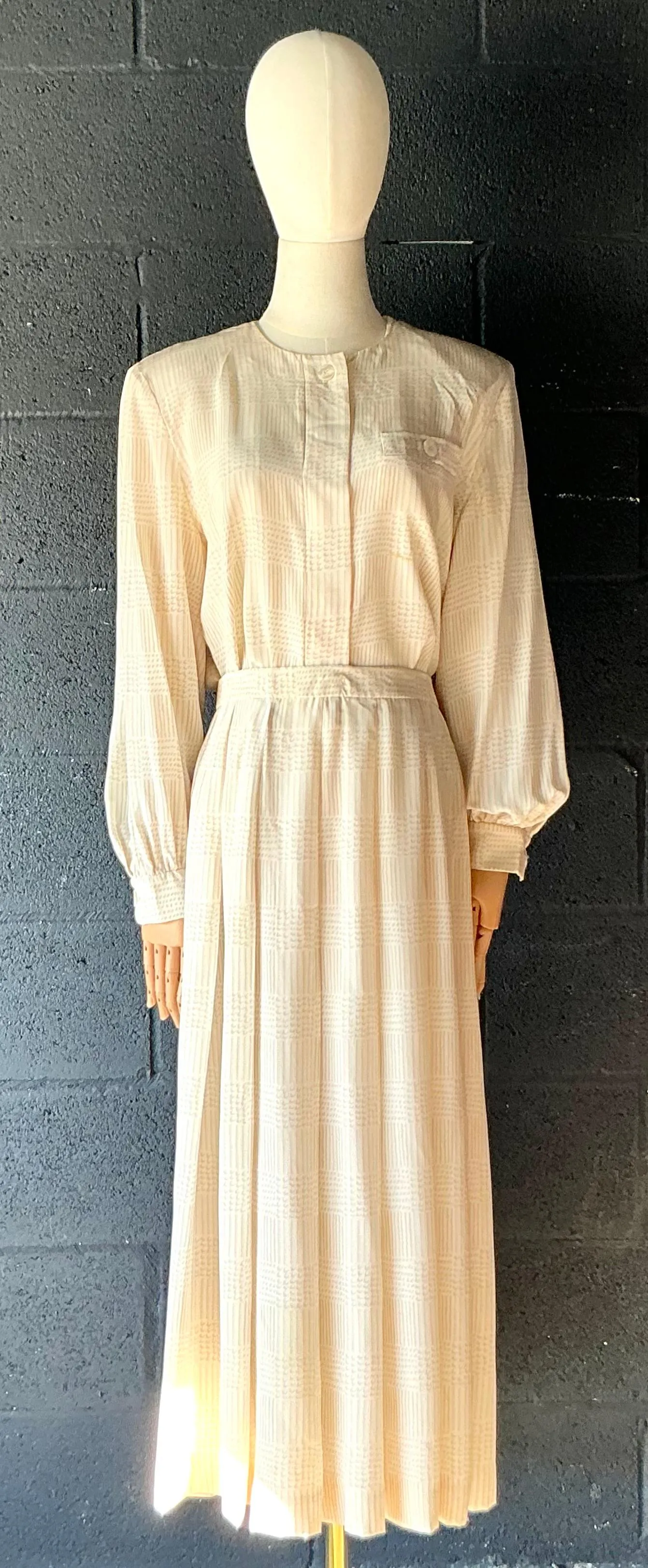 Vintage Gloria Sachs Two Piece Blouse & Skirt Set — additional photo 3