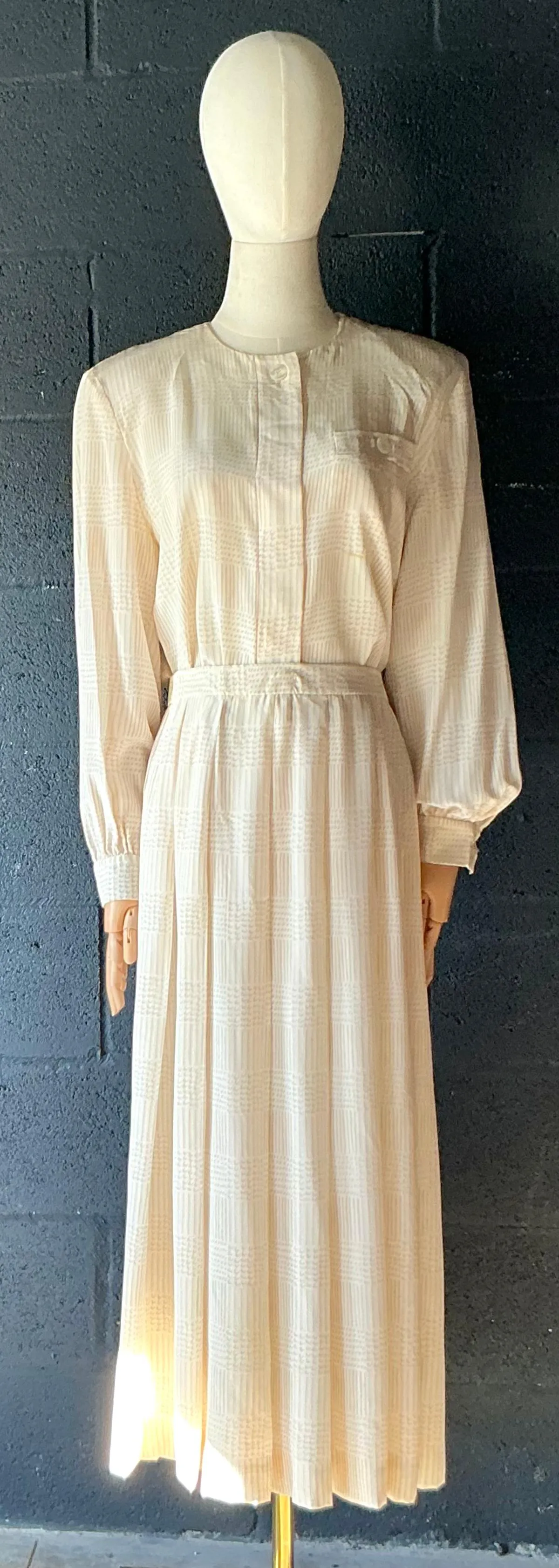 Vintage Gloria Sachs Two Piece Blouse & Skirt Set — additional photo 3