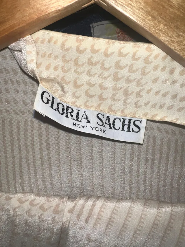 Vintage Gloria Sachs Two Piece Blouse & Skirt Set — additional photo 8