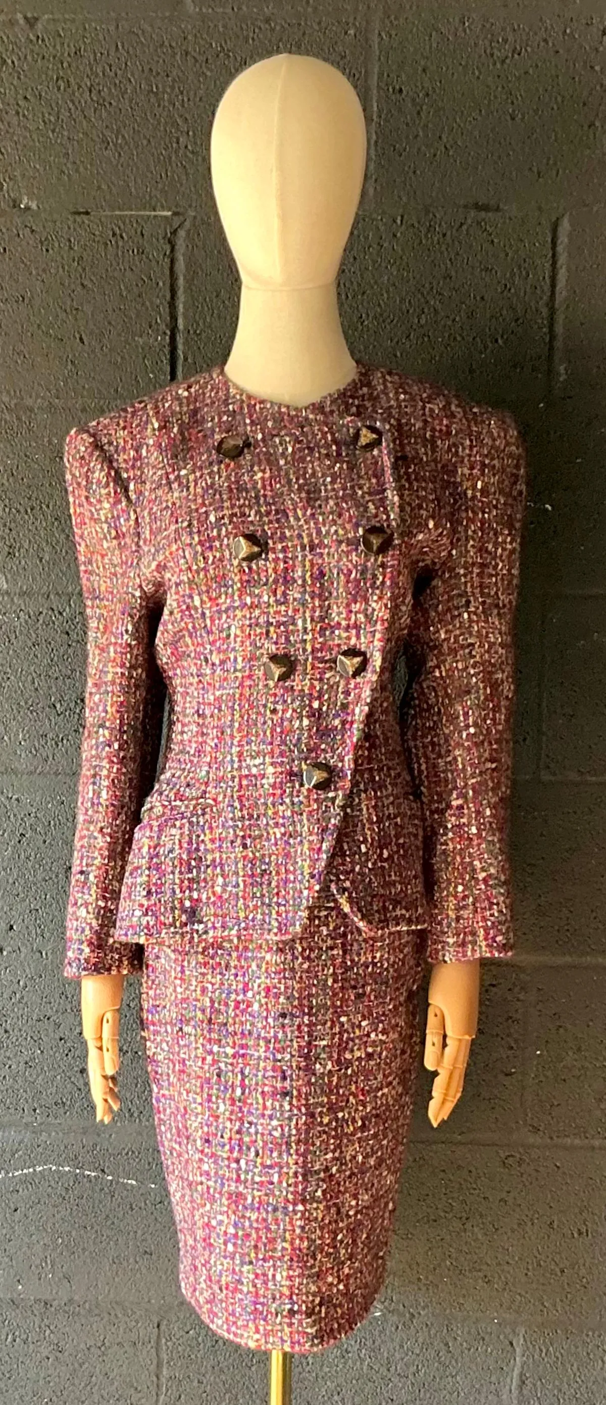 Vintage Guy Laroche Two Piece Blazer & Skirt Suit — additional photo 1